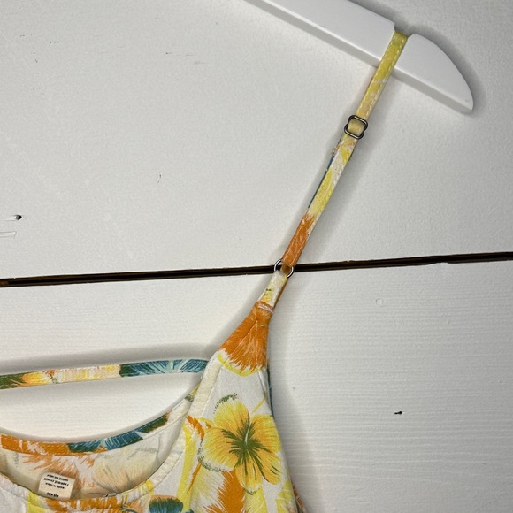 Roxy Hibiscus Floral Spaghetti Strap Mini Dress - Picture 8 of 10